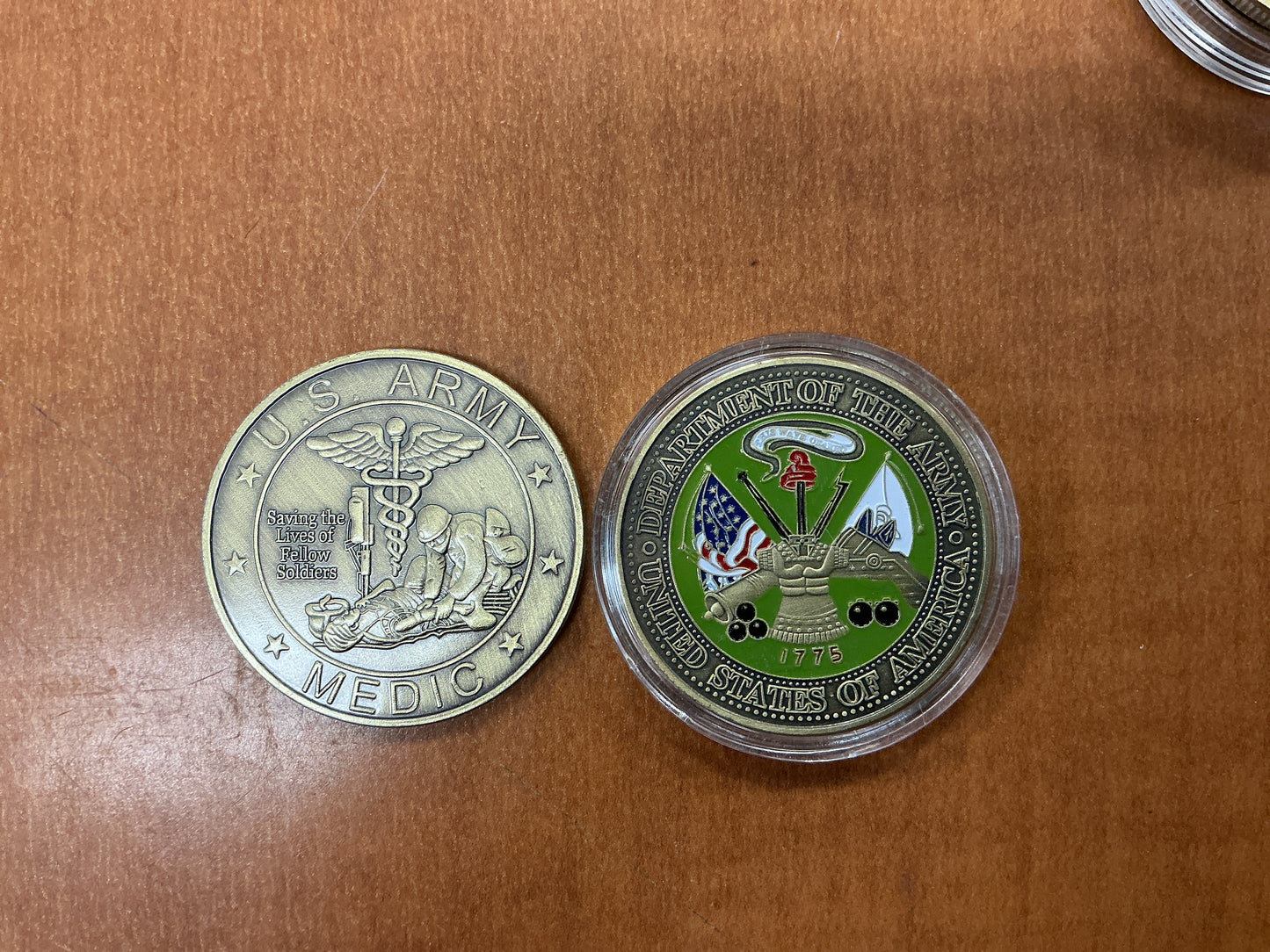 Us army medic coin