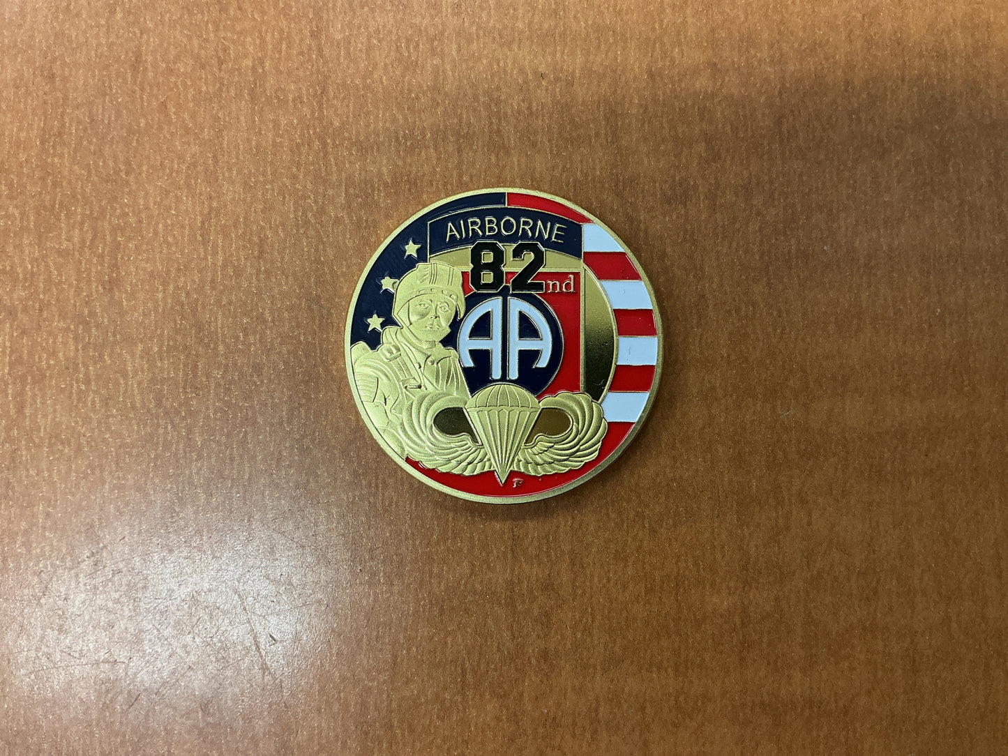 82nd airborne coin