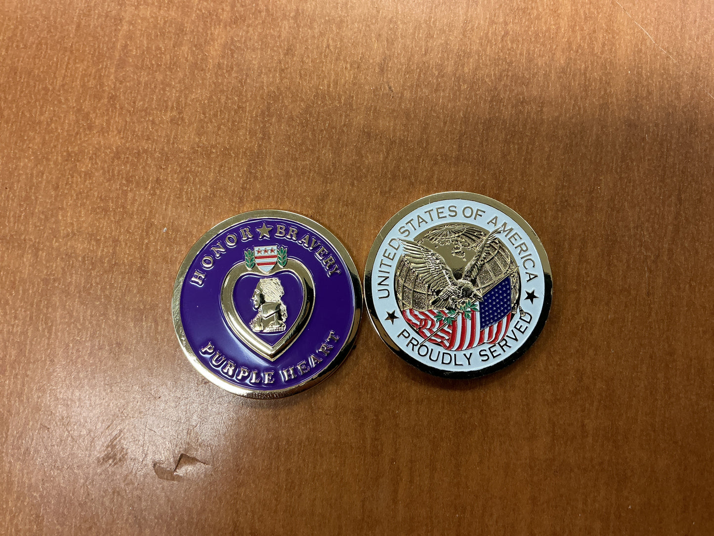 Purple Heart coin