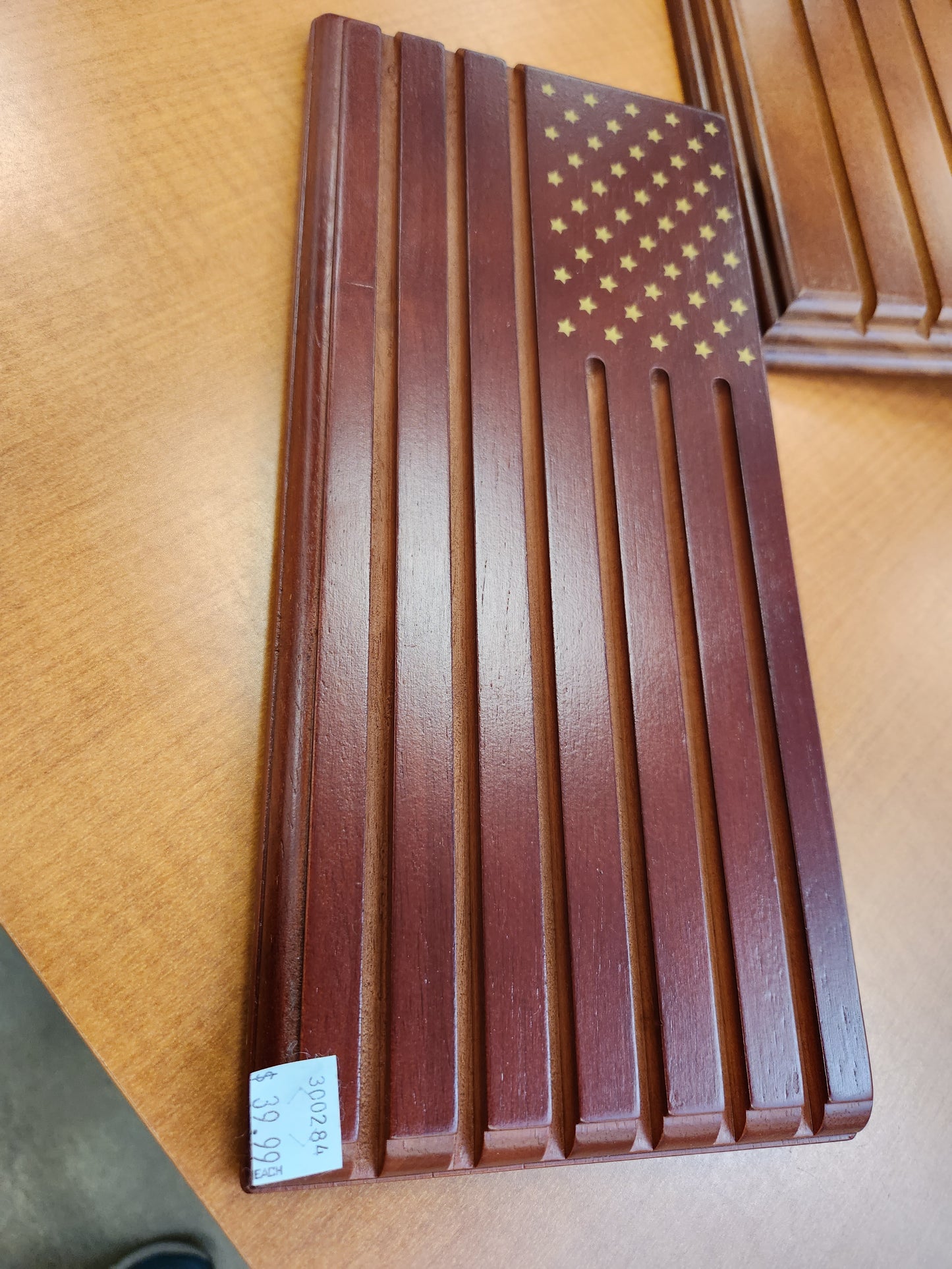 Dark brown rack