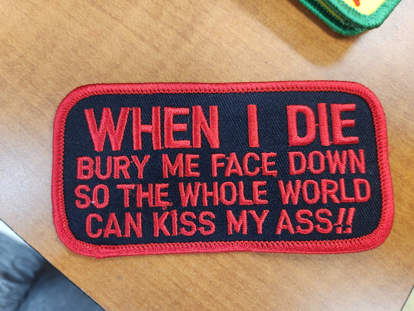When I die
