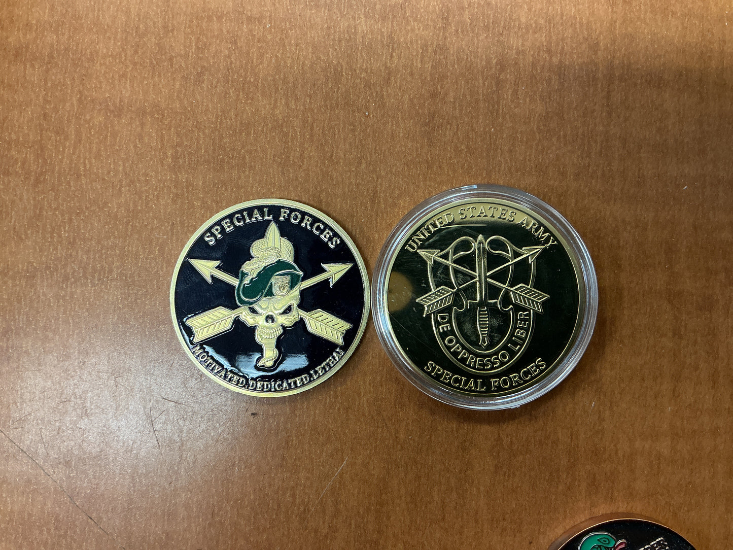 Special forces coin