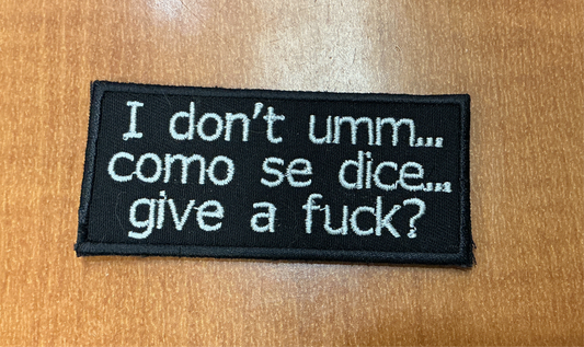 I don’t umm