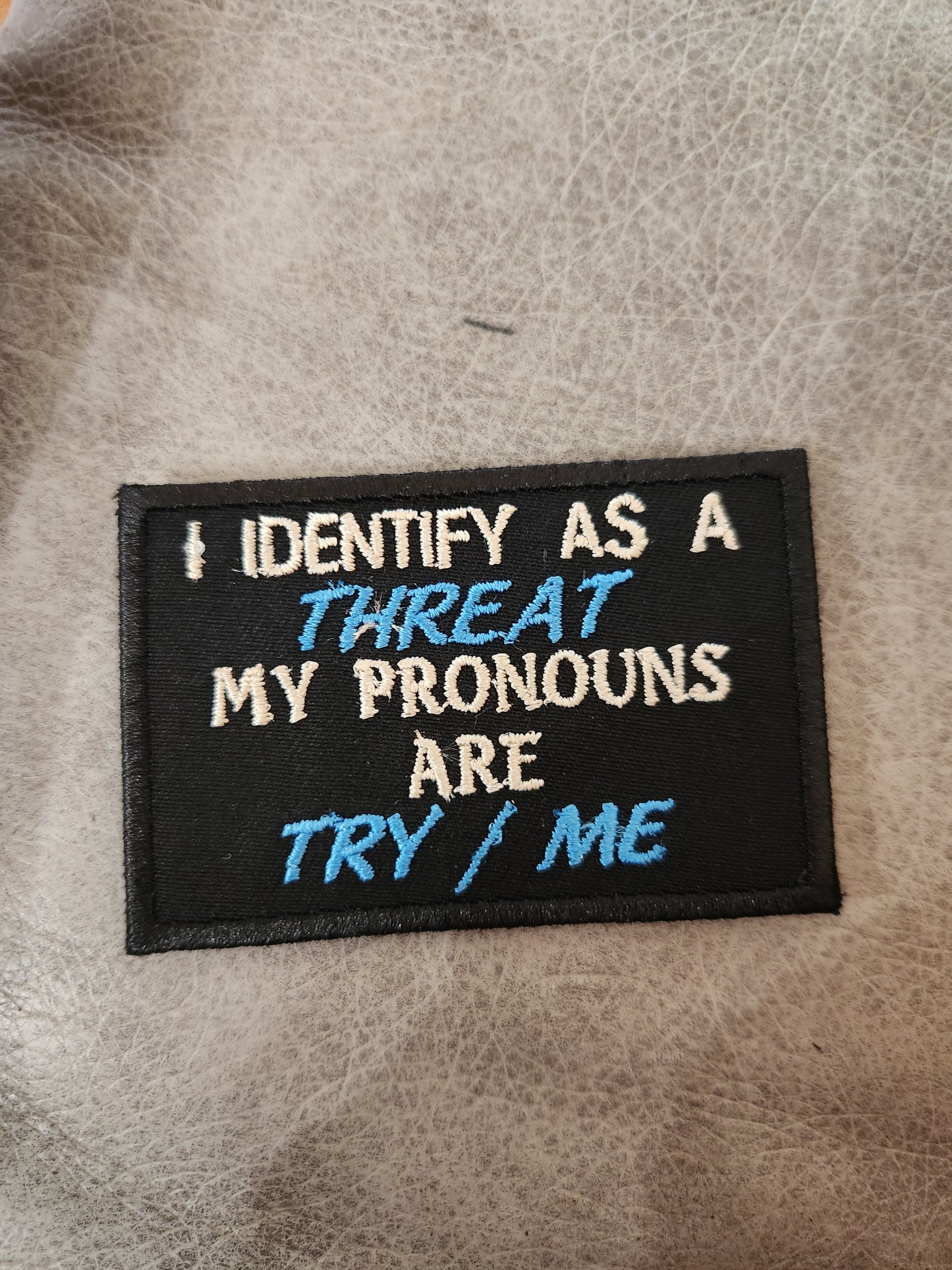 I identify as a threat