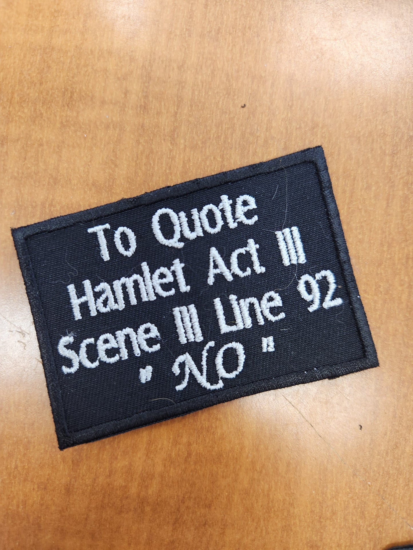 To Quote Hamlet