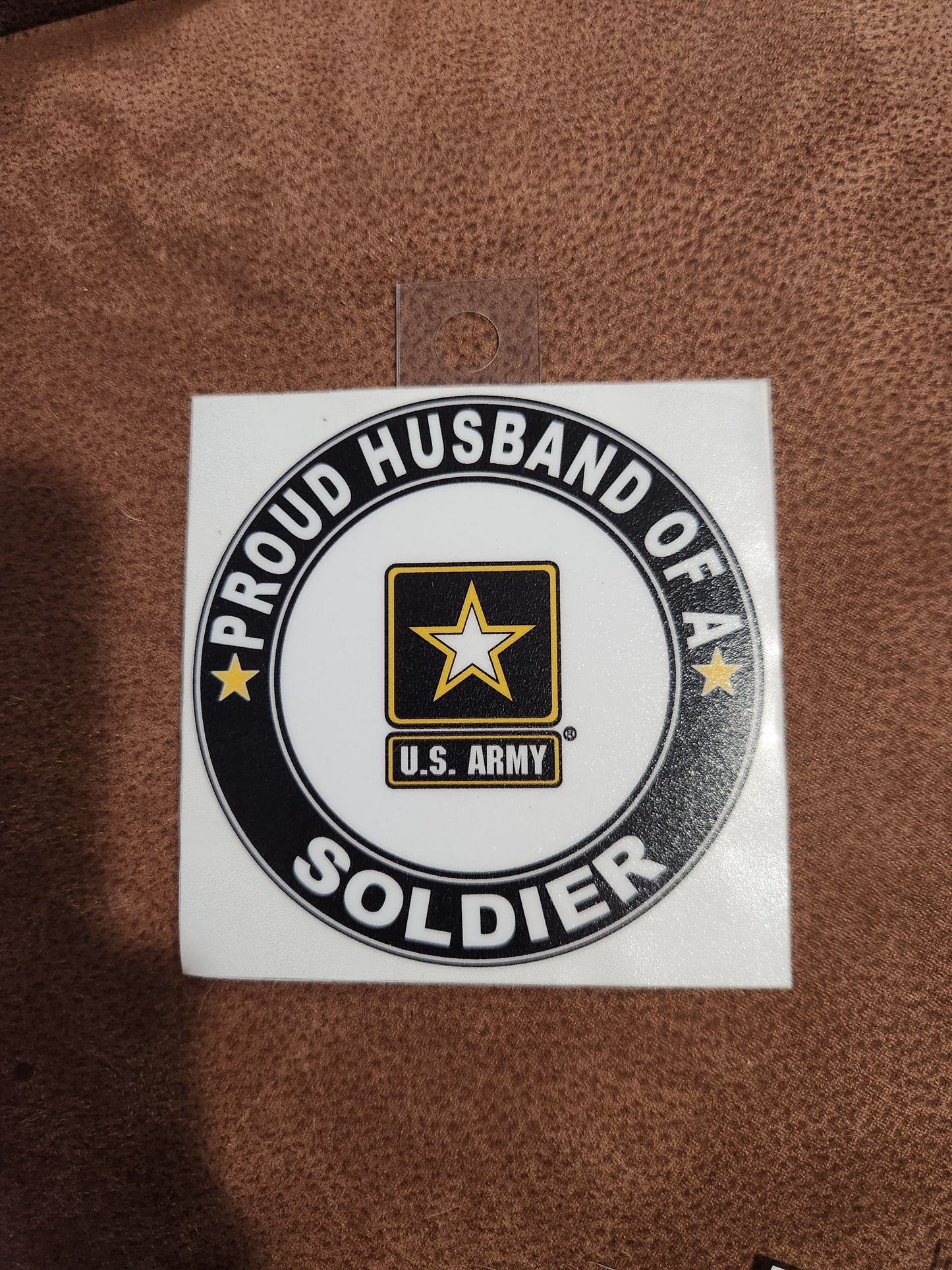 Proud husband of a soldier