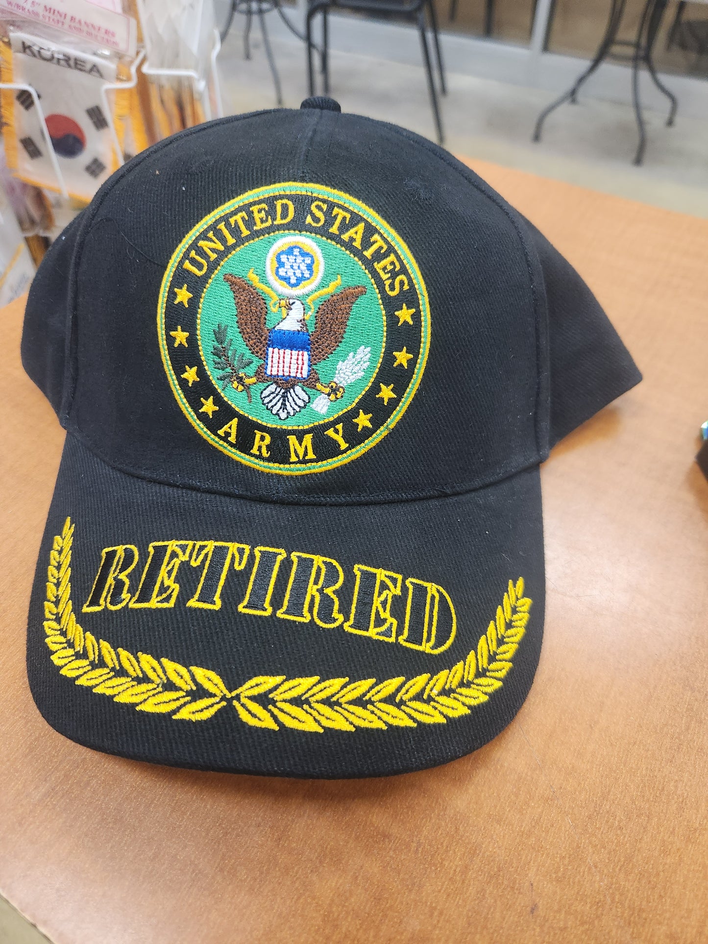 Us Army Retired on Bill Hat (30)