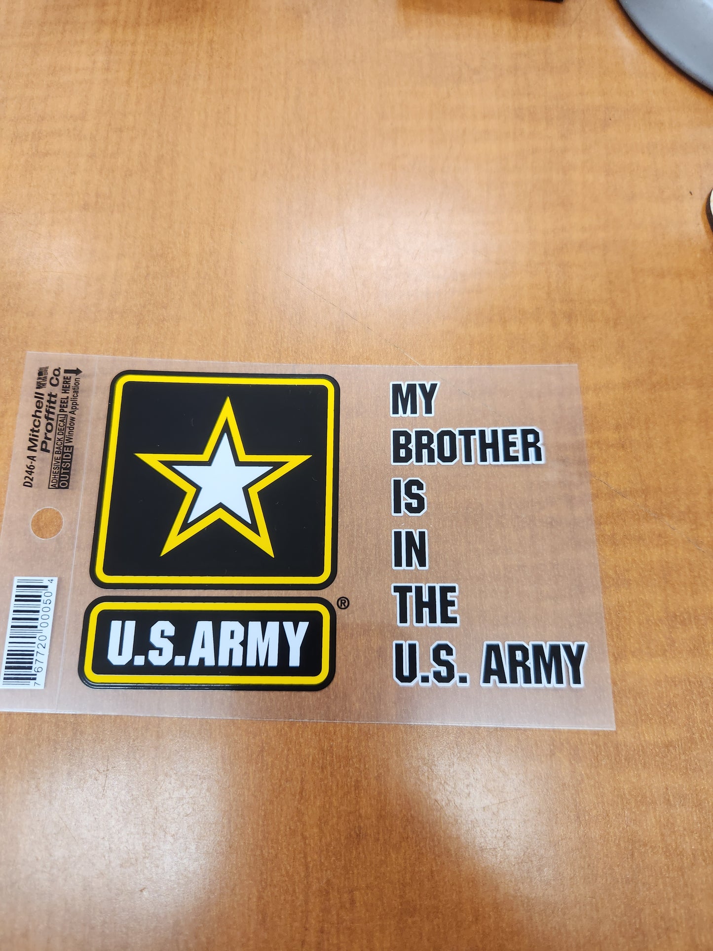 Is in the army