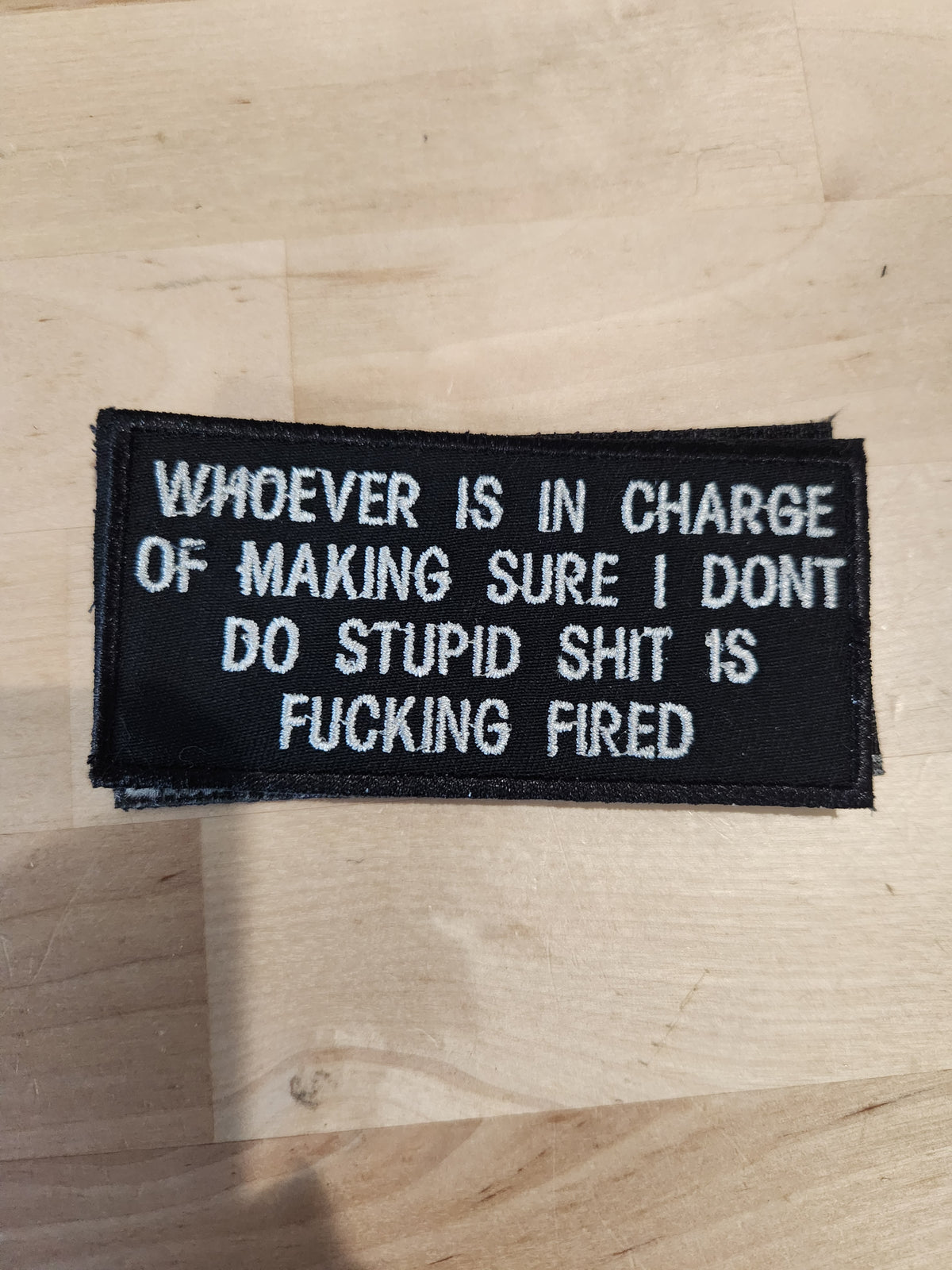 Whoever is in charge