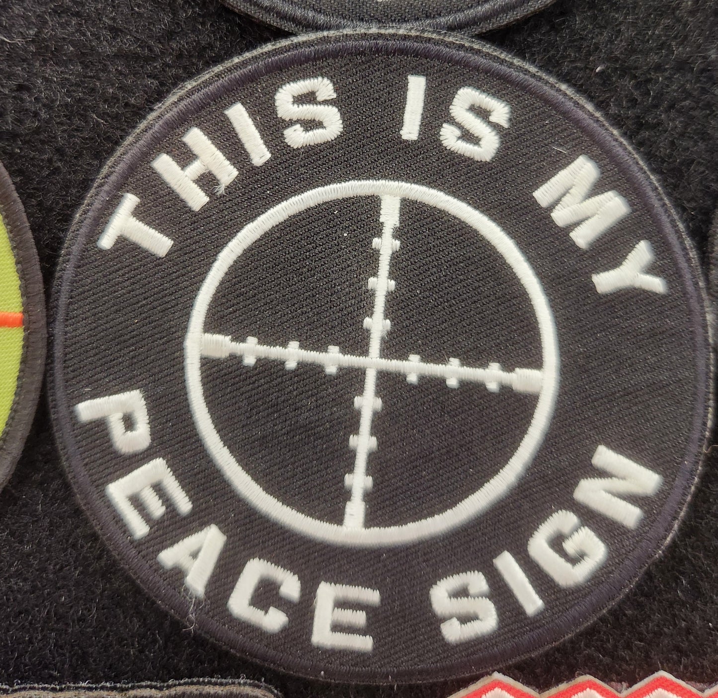 This is my peace sign