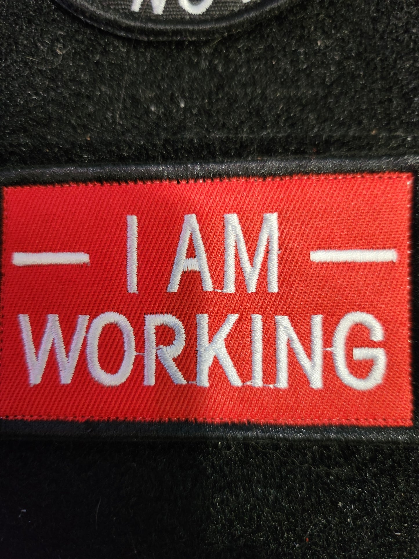 I am working