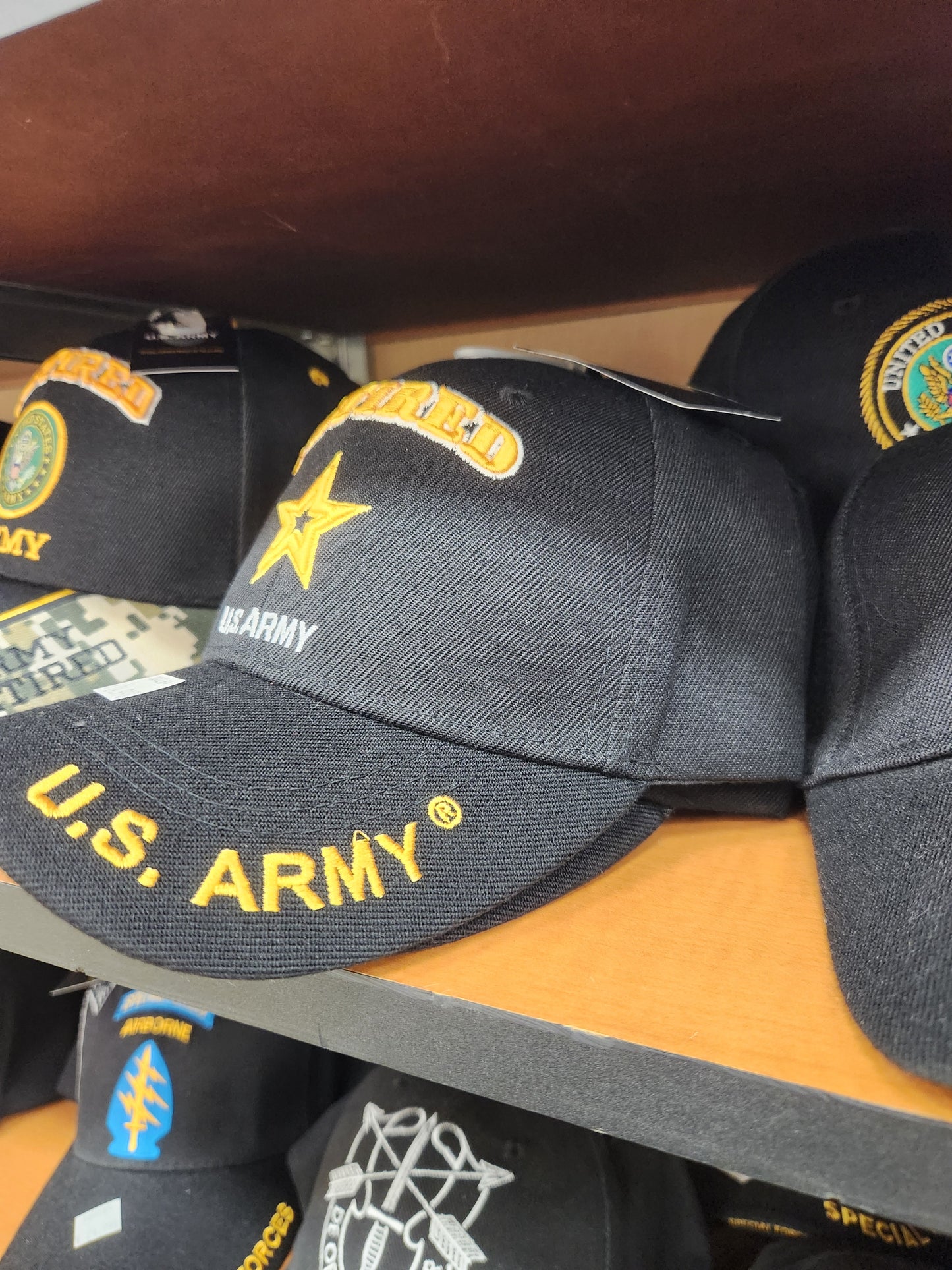 Army retired new logo