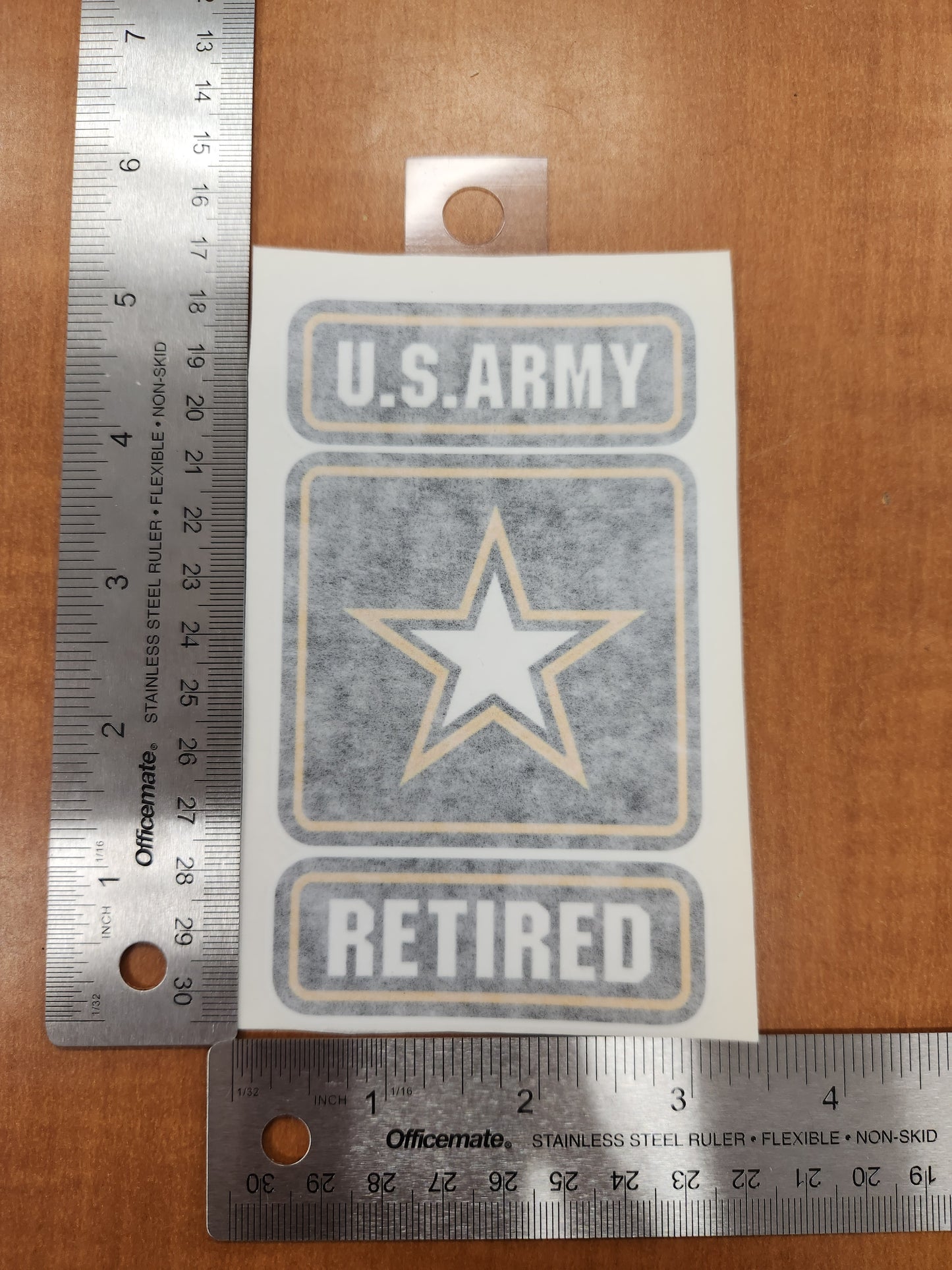 us army Retired top and bottom