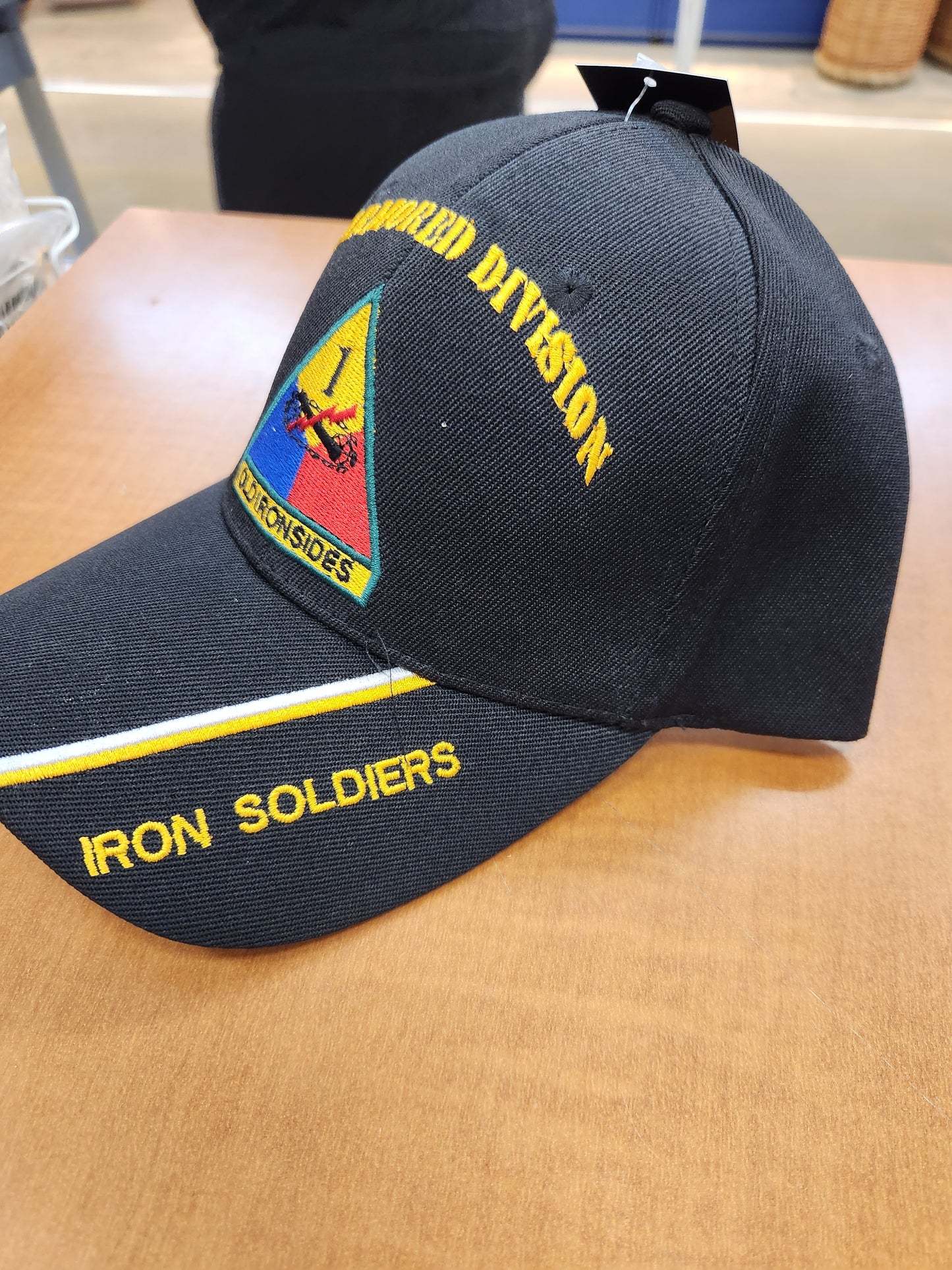 1st armored division hat