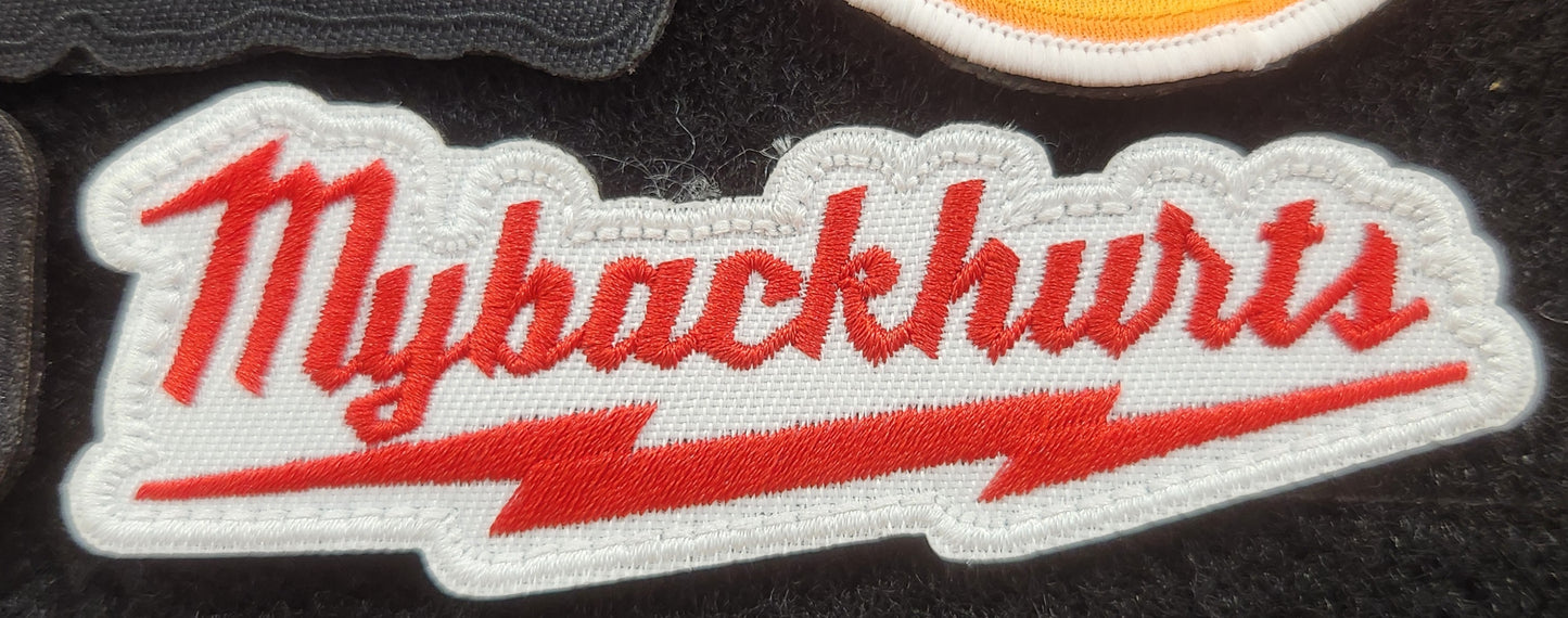 My back hurts