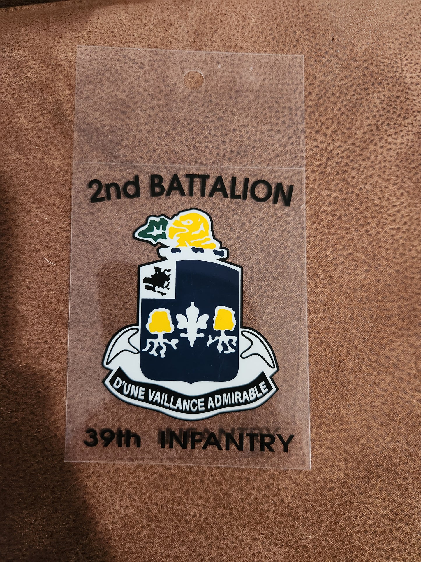 2nd battalion of the 39th infantry