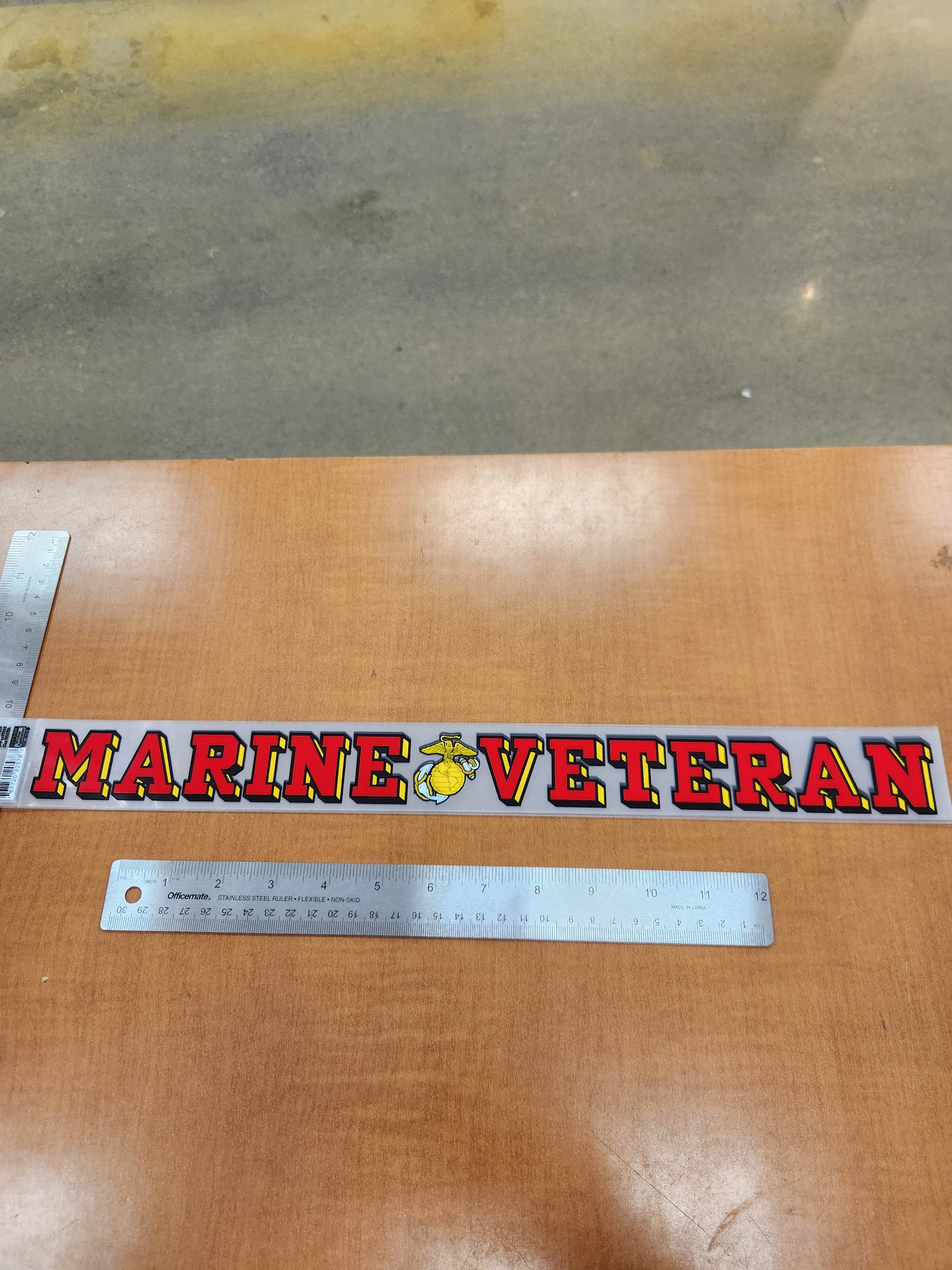 Marine veteran strip