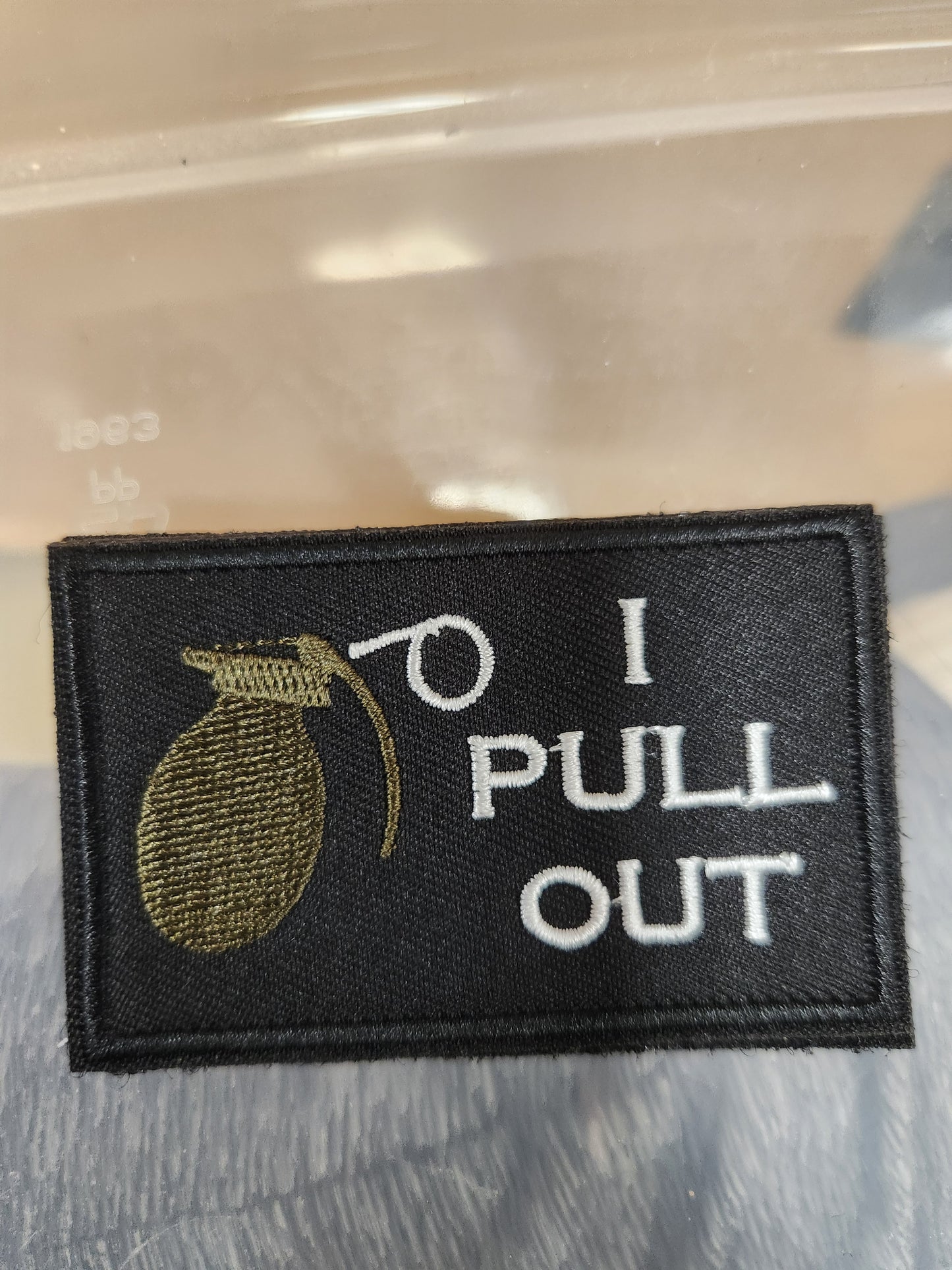 I pull out grenade