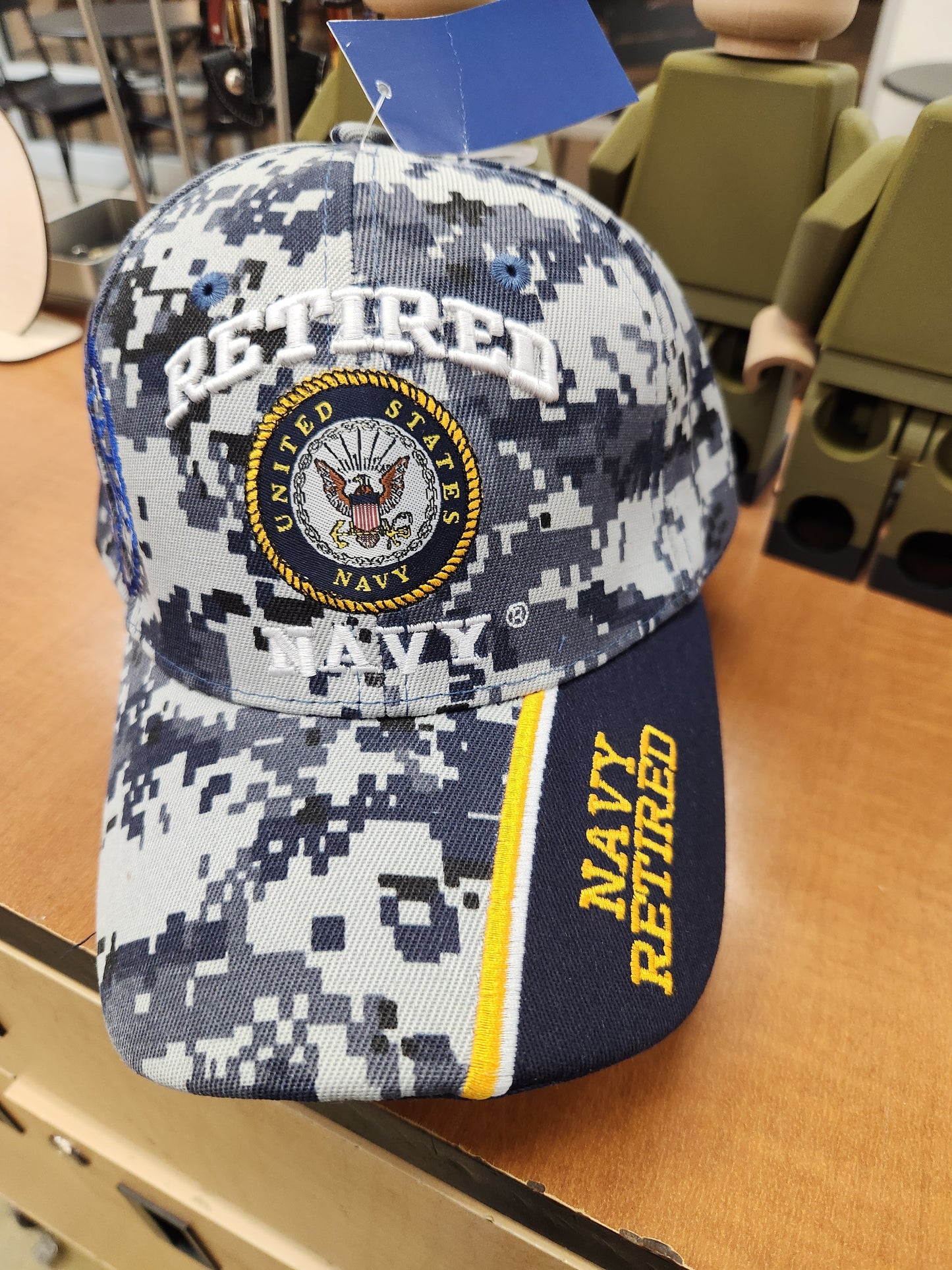 Navy retired hat