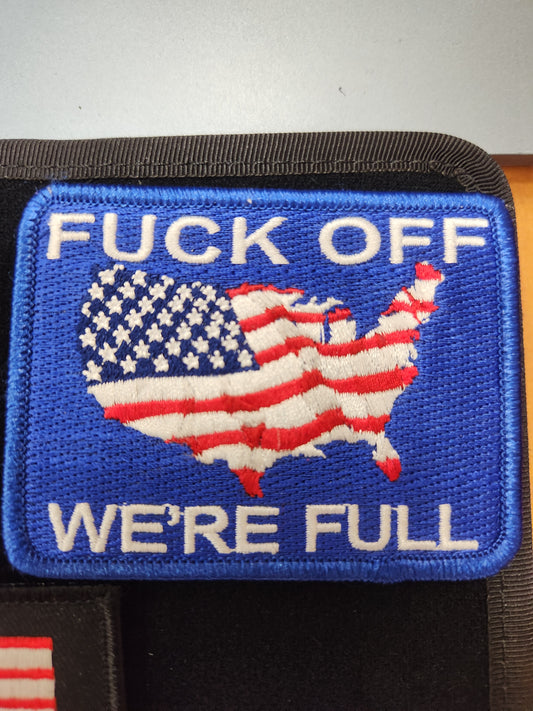 Fuck off were full
