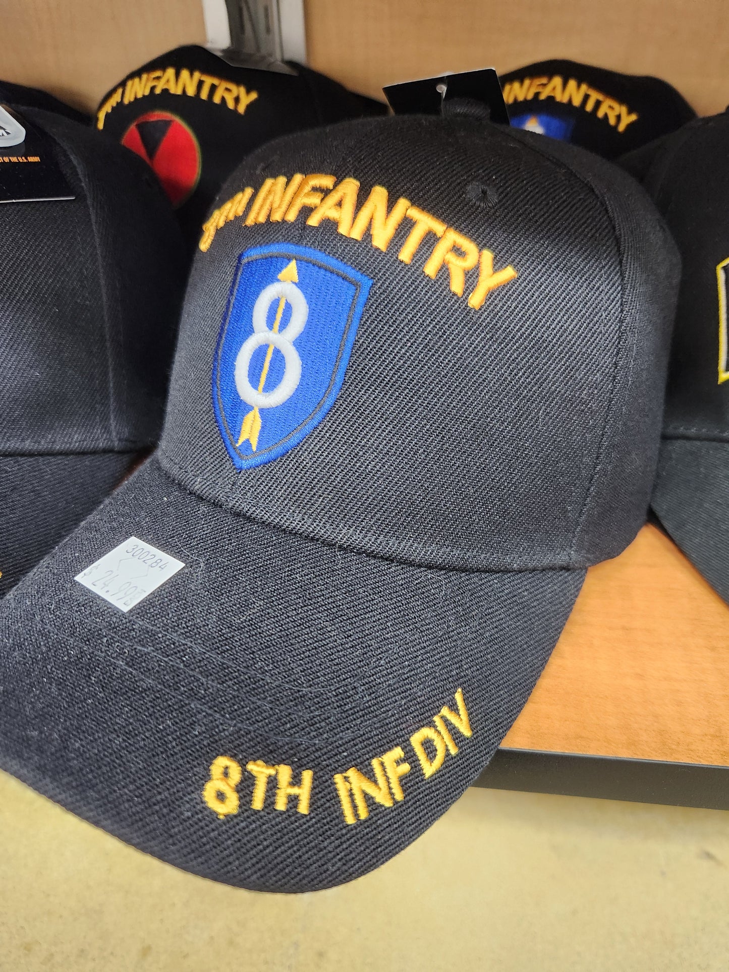 8th infantry hat