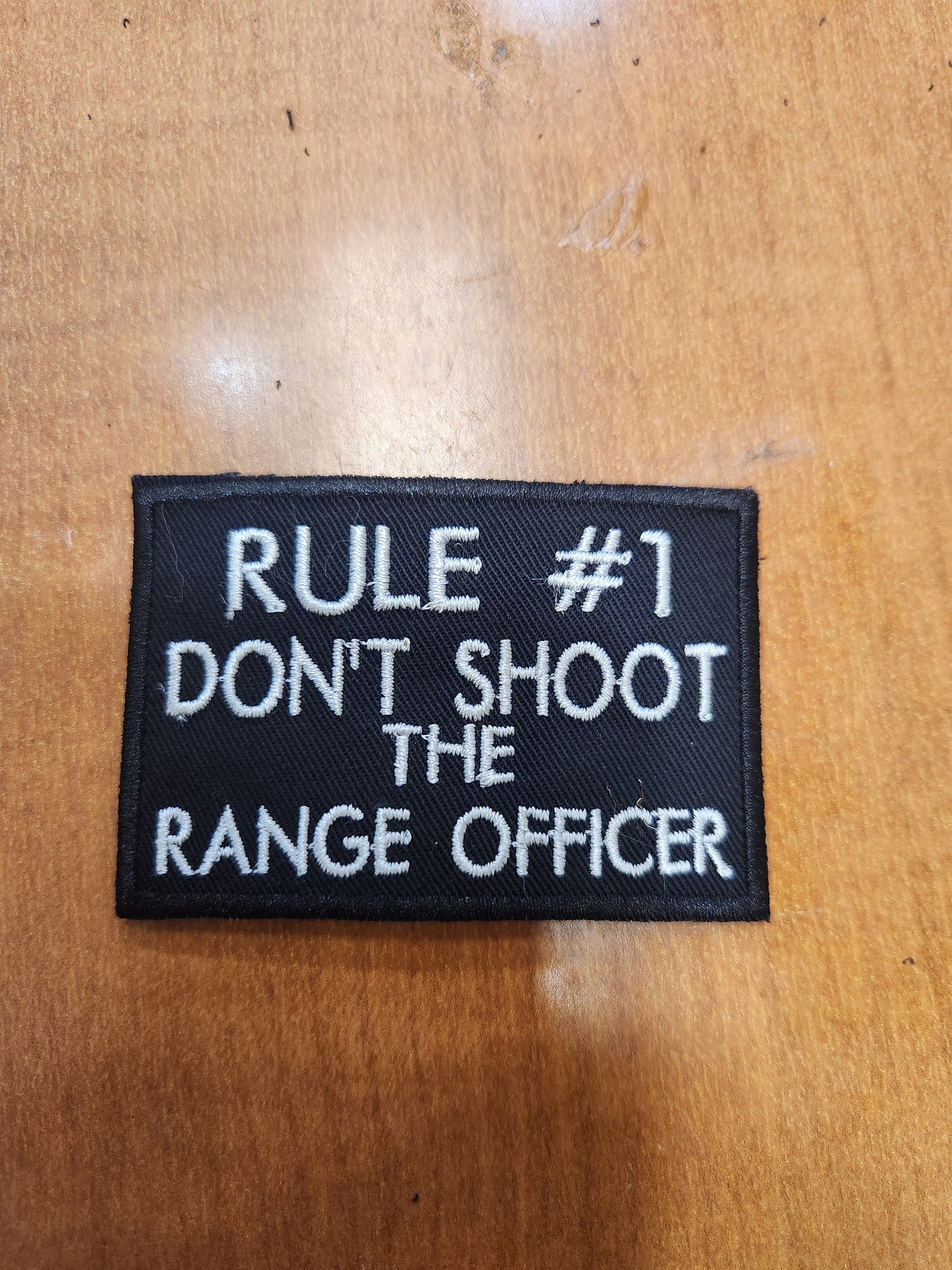 Don't shoot the range officer