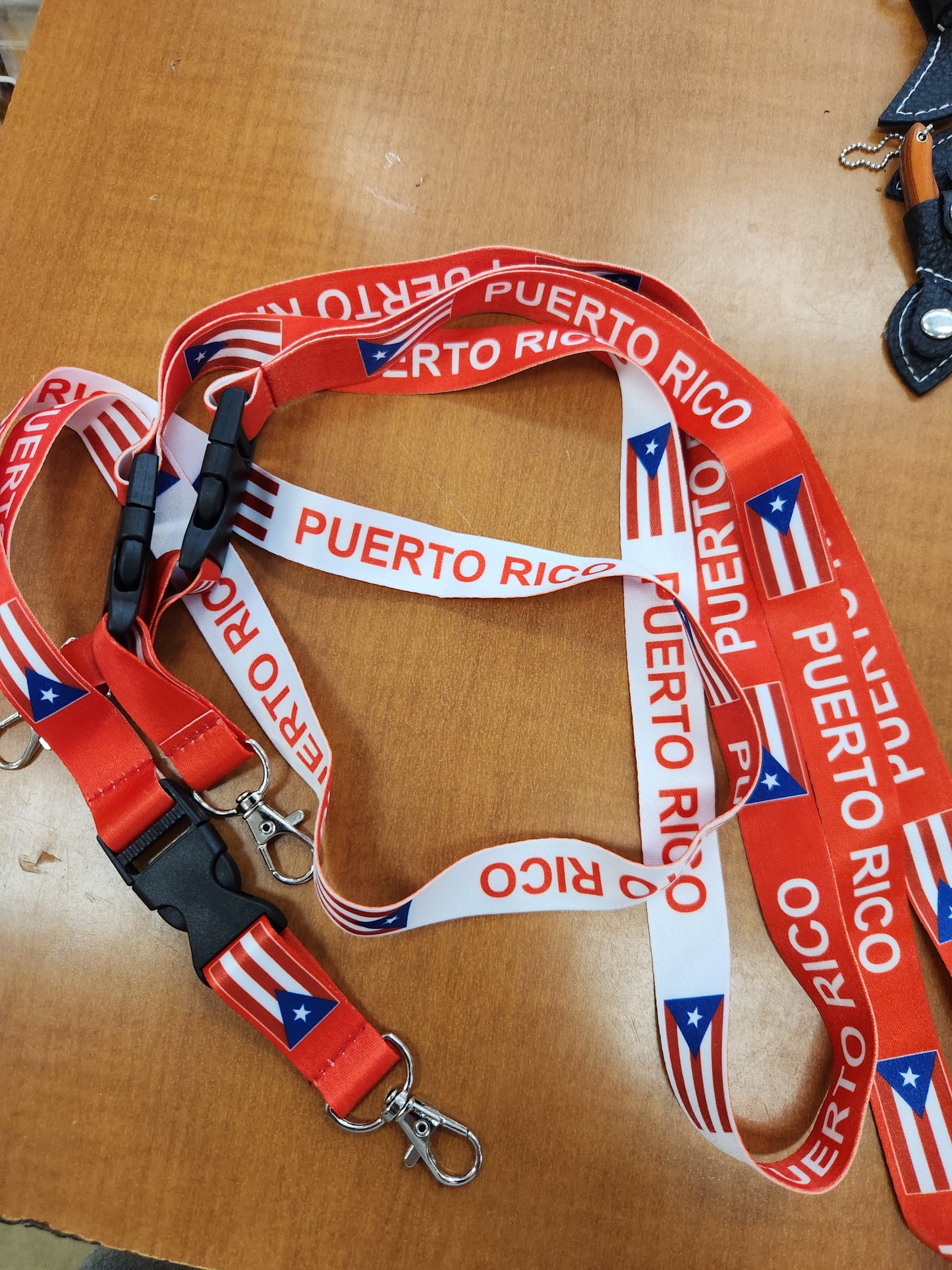 Puerto rico lanyard