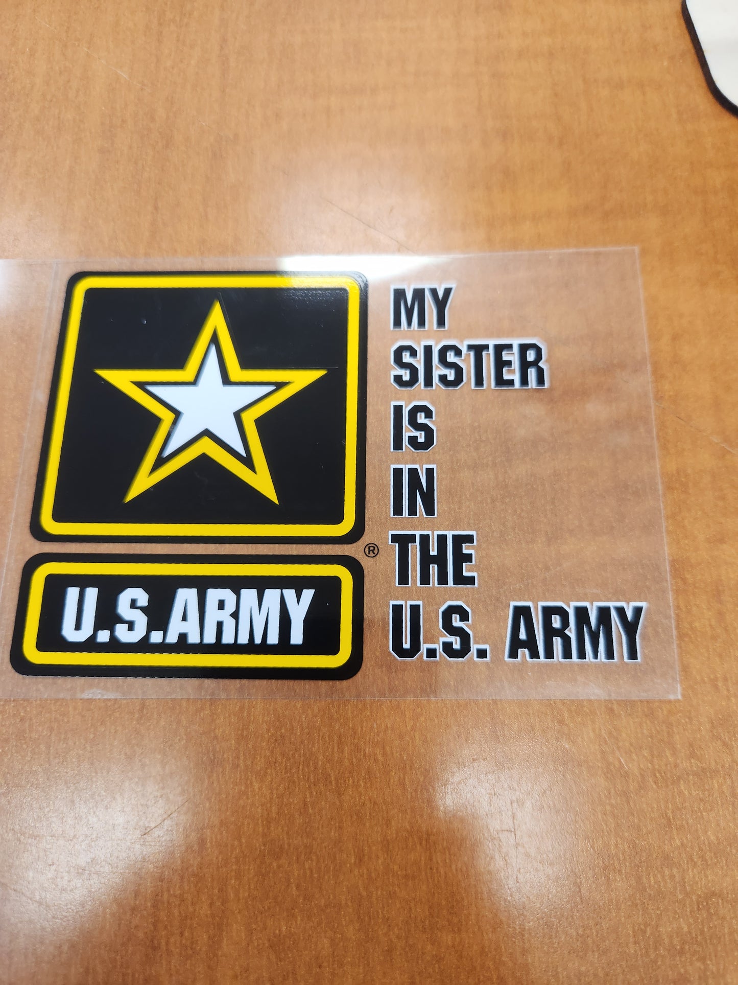 Is in the army