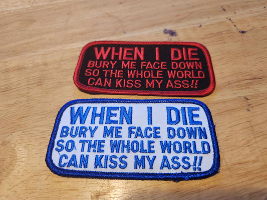 When I die