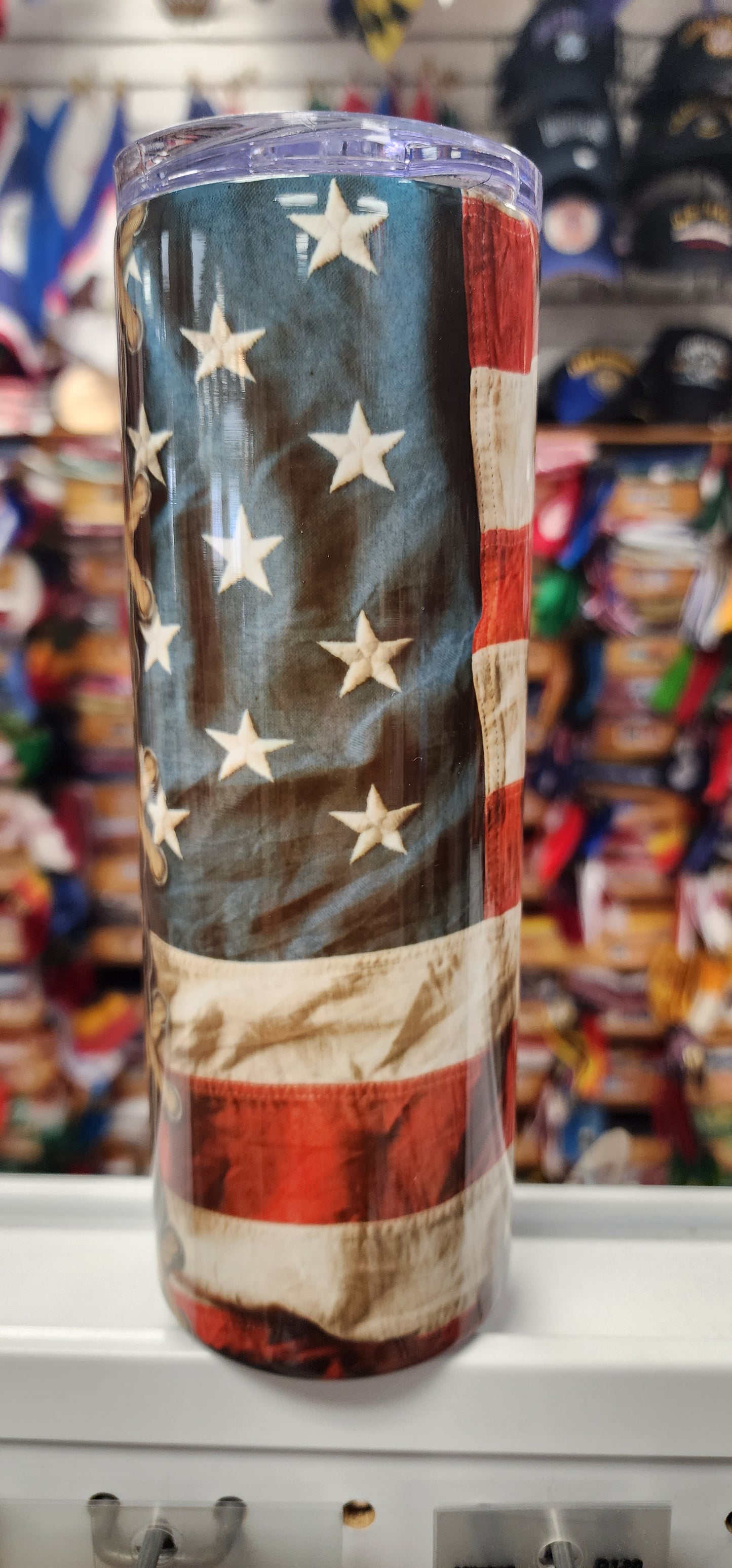 We the People Flag Tumbler