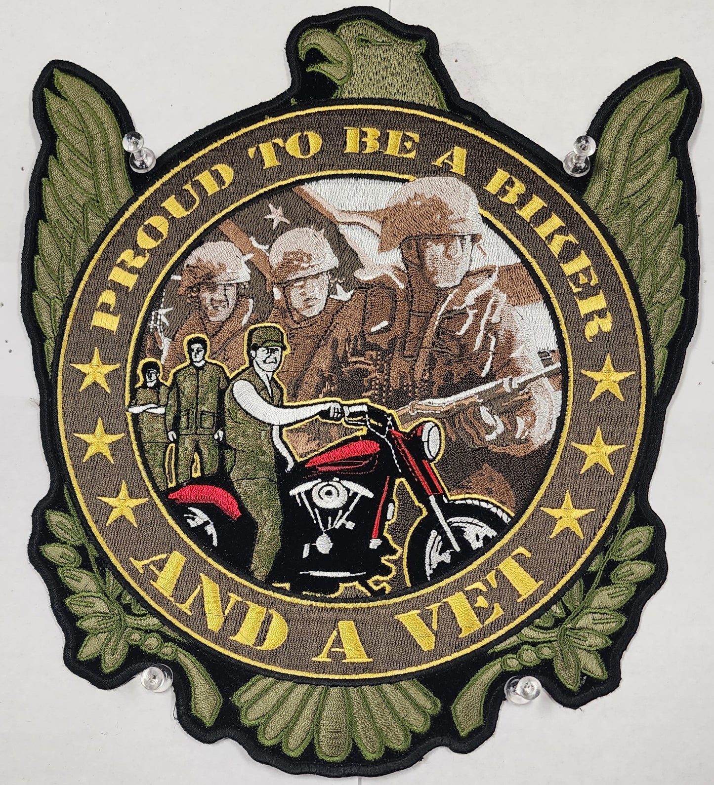 Proud to be a biker and vet