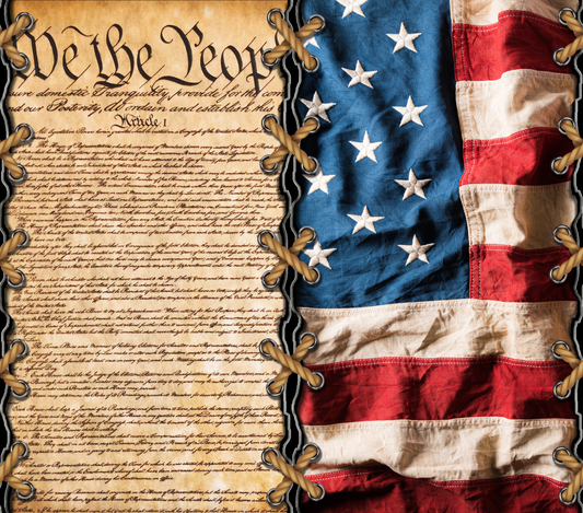 We the People Flag Tumbler