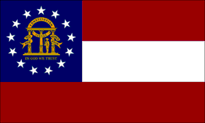 Georgia 3x5 Flag