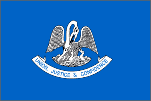 Louisiana 3x5 Flag