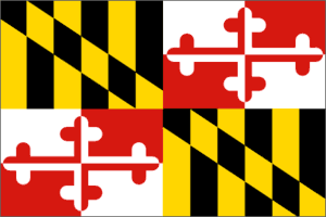 Maryland 3x5 Flag