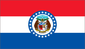 Missouri 3x5 Flag
