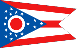 Ohio 3x5 Flag