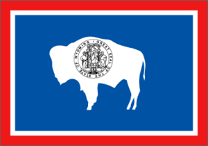 Wyoming 3x5 Flag