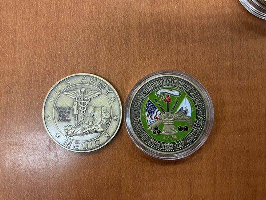 Us army medic coin
