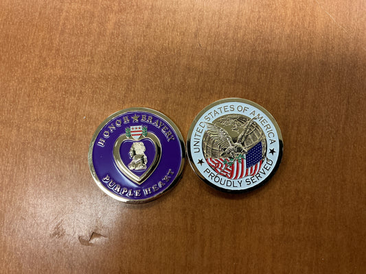 Purple Heart coin