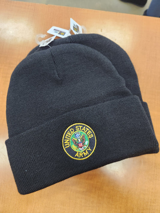 Army crest beanie