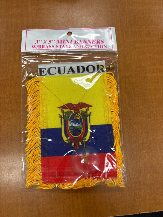 Ecuador Mini Banner