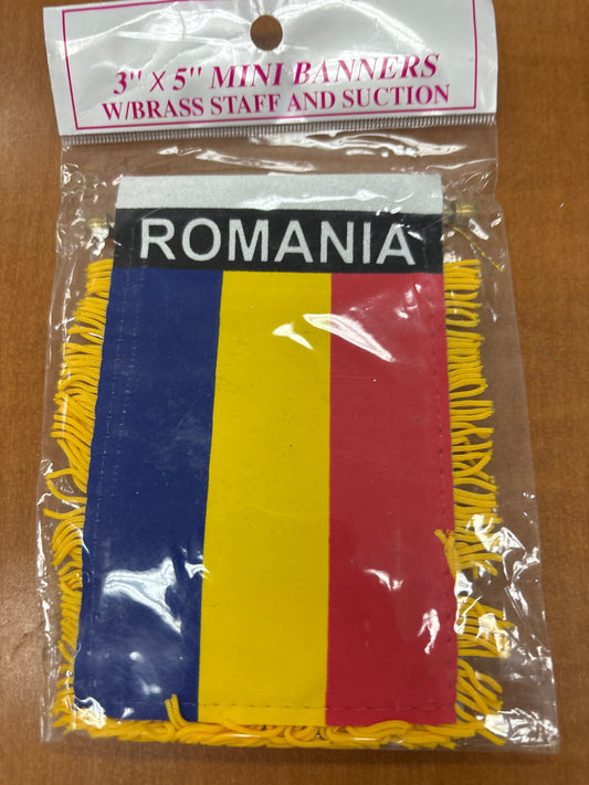 Romania Mini Banner