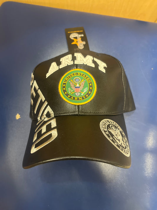 Army Retired (Leather) Hat (23)