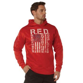 RED Friday hoodie