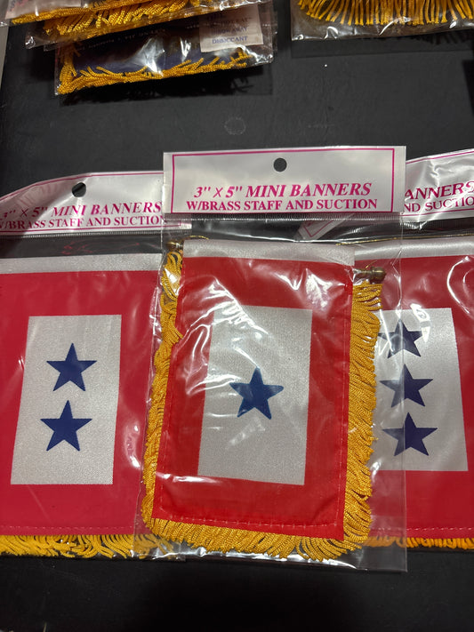 Blue Star Service Mini Banner
