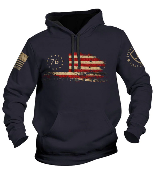 Enlisted 9 - Hoodie - 76' Flag