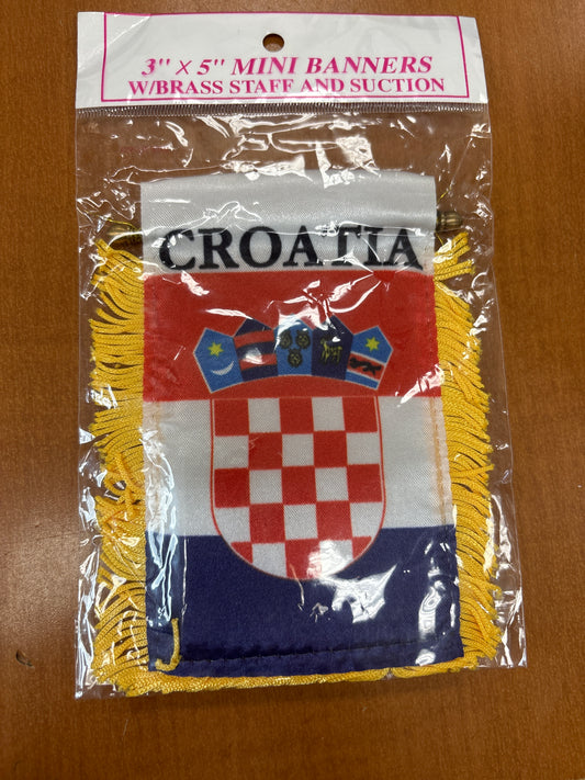 Croatia Mini Banner
