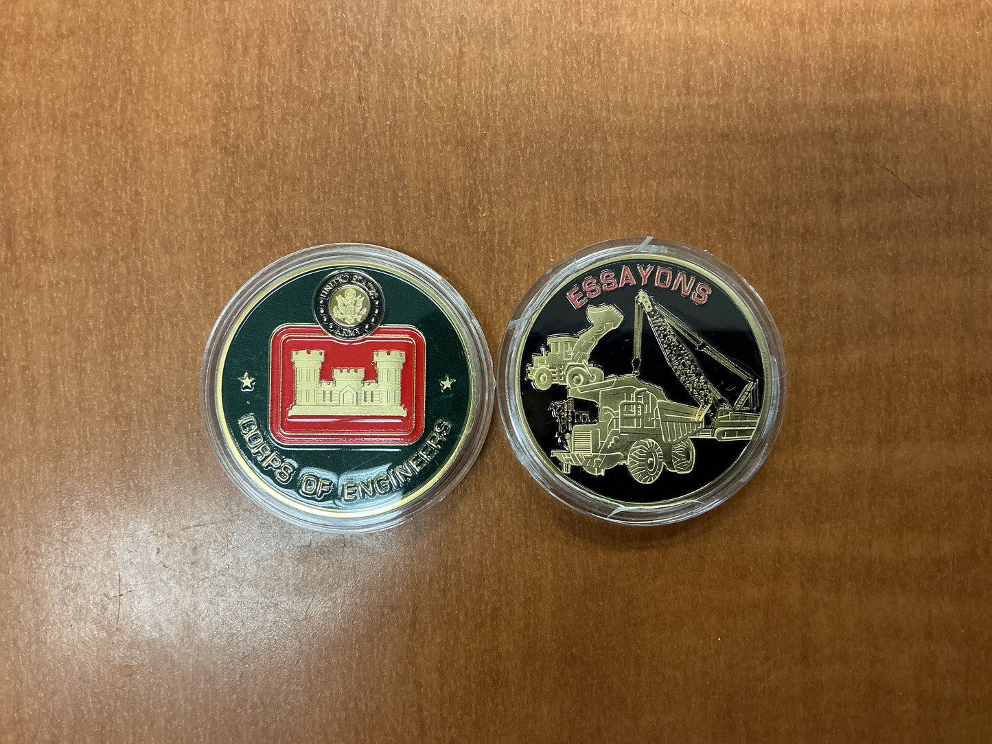 Corps of engineer coin