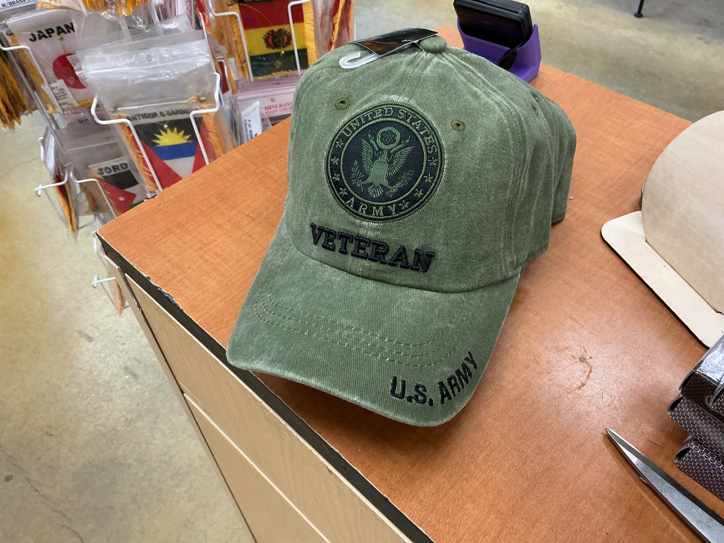 Us army veteran relaxed hat